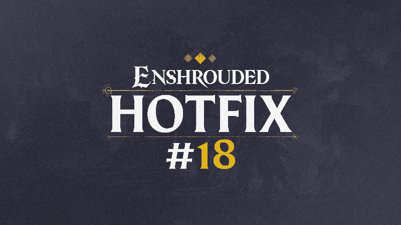 Changelog for Hotfix #18