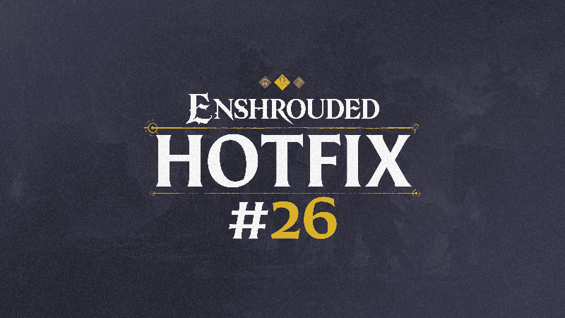 Changelog for Hotfix #26