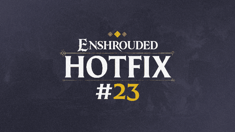 Changelog for Hotfix #23